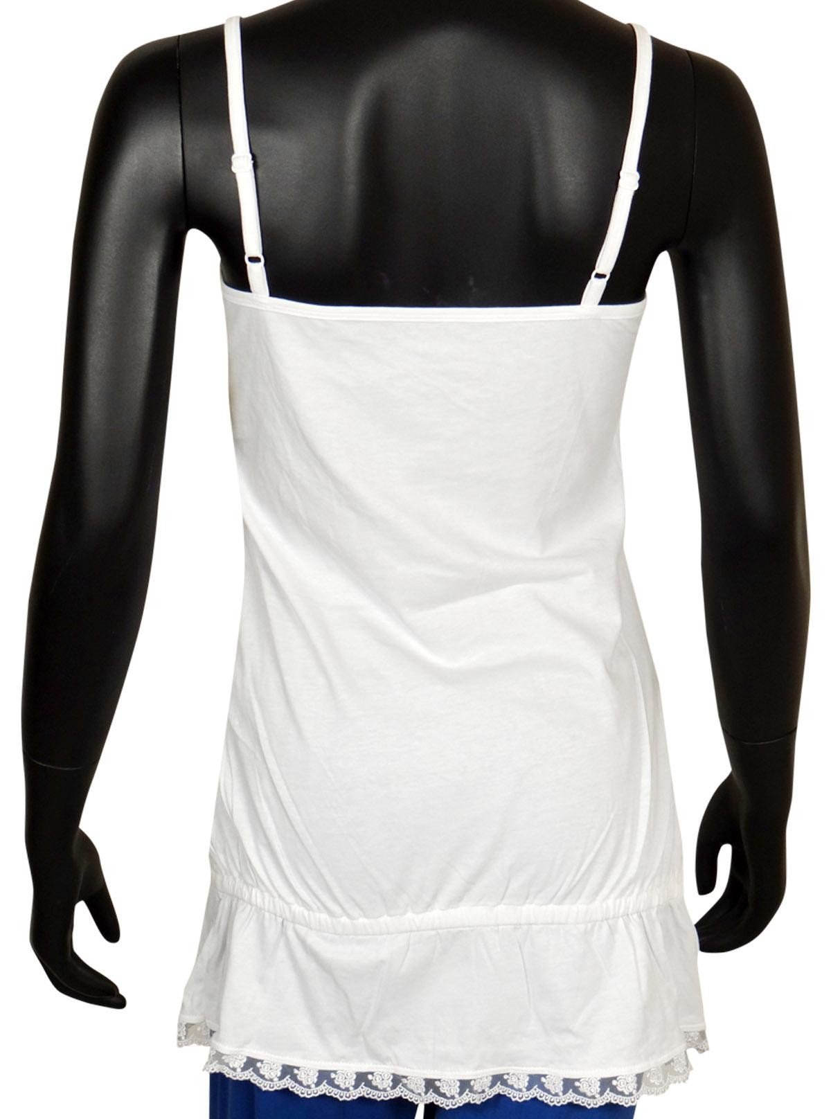 Women’s White Sleeveless Cotton Top – Everyday Casual Wear by Boer and Fitch - Boer and Fitch
