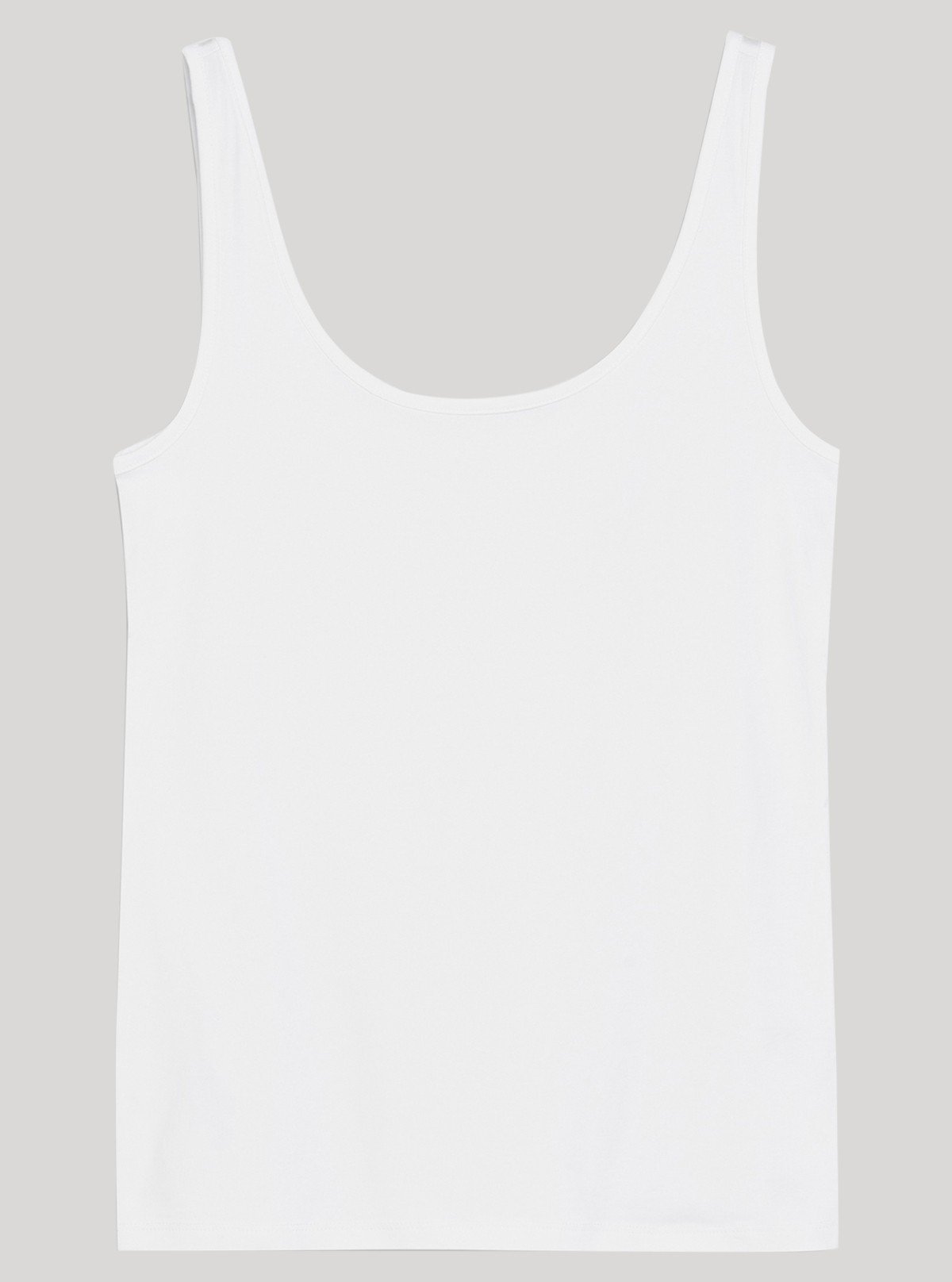 Women’s White Sleeveless Stretch Top – Comfortable & Stylish | Boer & Fitch - Boer and Fitch