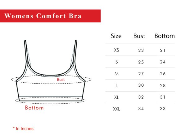 Womens Comfort Bra MMent