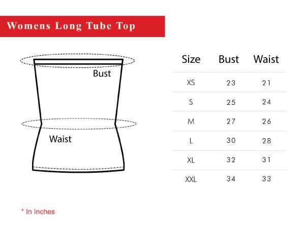 Womens Tube Top MMent